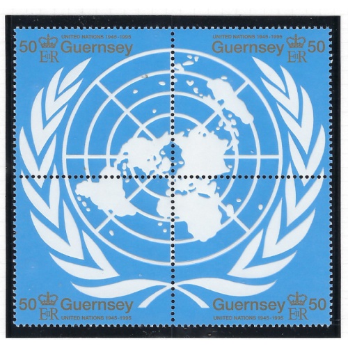 Guernsey 559 MNH 1995 U.N. 50th Anniversary (ak8271)
