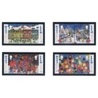 Guernsey 560-63 MNH 1995 Christmas (ak8272)