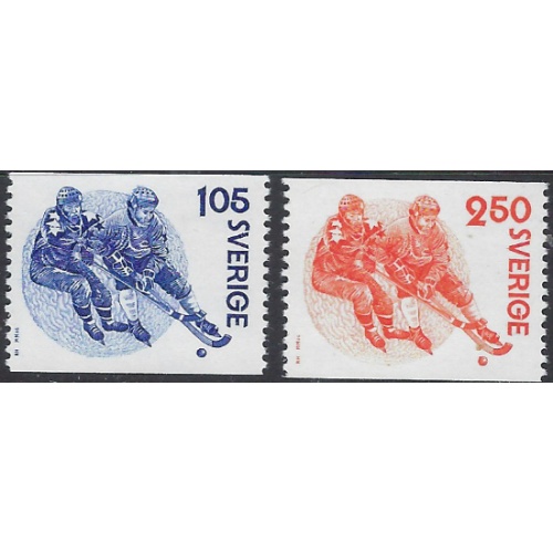Sweden 1273-74 MNH 1974 Ice Hockey (ak8285)