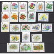 Guernsey 476-47 MNH 1993-96 Flowers (ak8290)