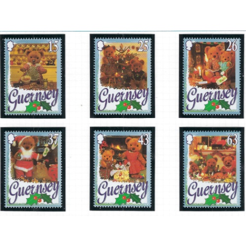 Guernsey 609-14 MNH 1997 Christmas (ak8304)