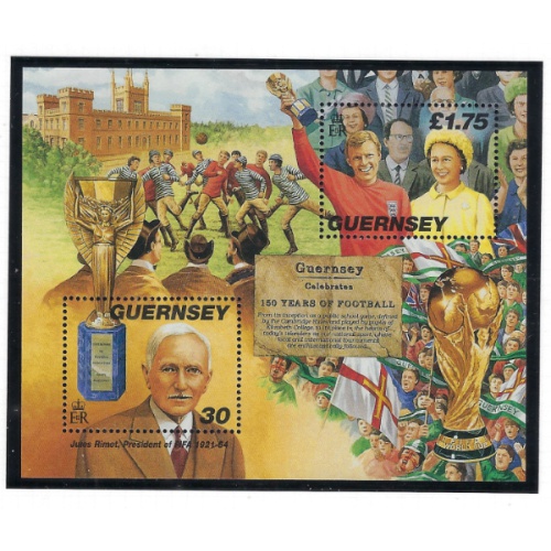 Guernsey 635 MNH 1998 Soccer Rules (ak8307)