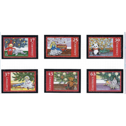 Guernsey 664-69 MNH 1998 Christmas (ak8315)