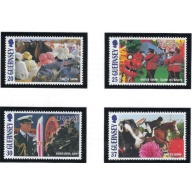 Guernsey 636-39 MNH 1998 Europa (ak8317)