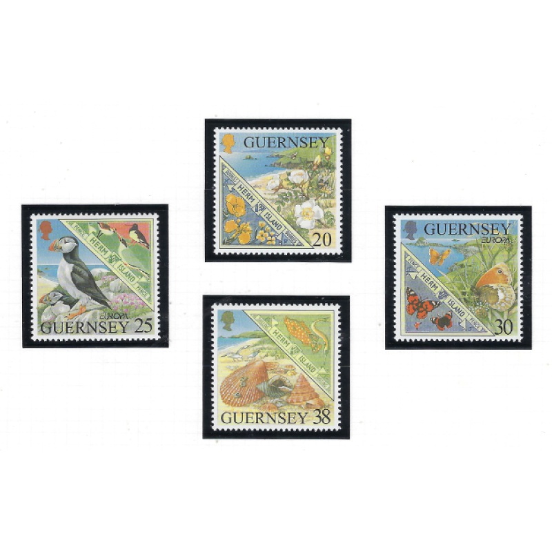 Guernsey 680-83 MNH 1999 Herm Island (ak8318)
