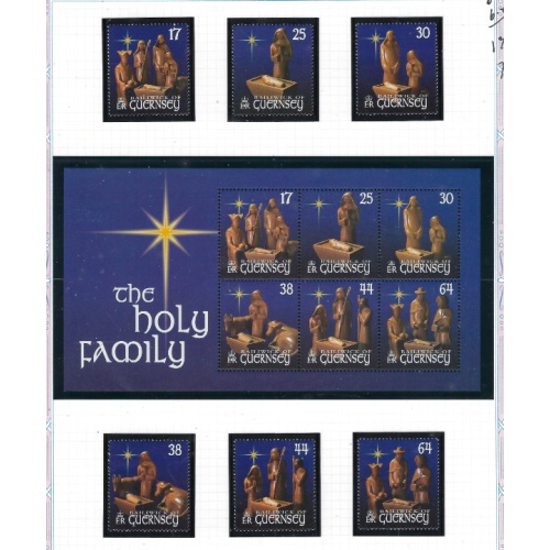 Guernsey 697-702a MNH 1999 Christmas (ak8321)