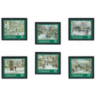 Guernsey 720-25 MNH 2000 Christmas (ak8326)