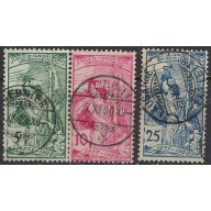 Switzerland 98-100 Used 1900 set (ak8333)