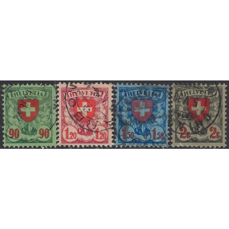 Switzerland 200-03 Used 1924 set (ak8335)