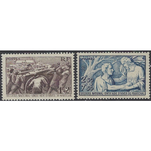 France B112-13 MLH 1941 set (ak8343)