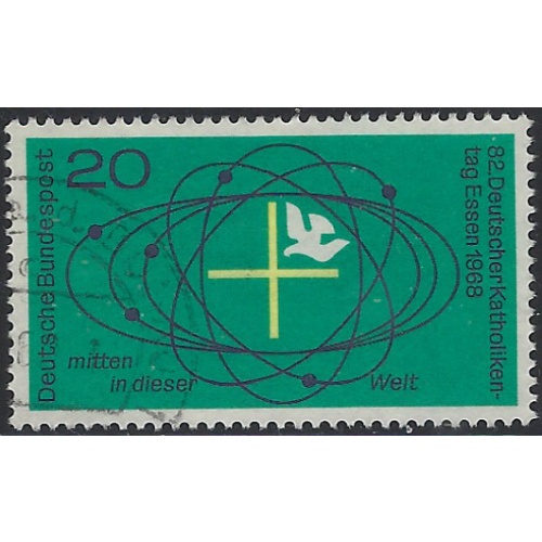 Germany 989 Used 1968 issue (ak8364)