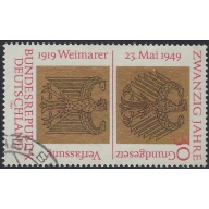 Germany 1008 Used 1969 issue (ak8365)