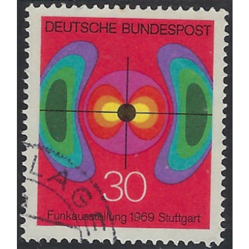 Germany 1005 Used 1969 issue (ak8366)