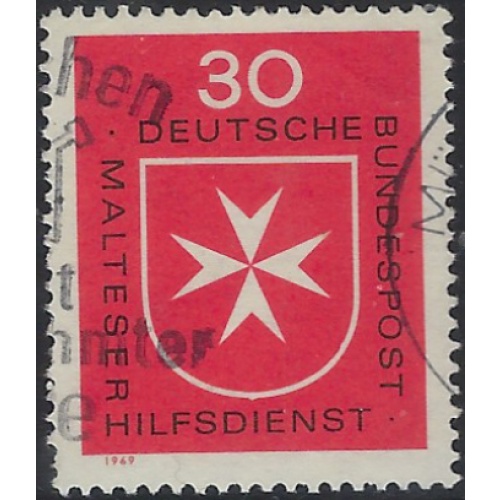Germany 1006 Used 1969 issue (ak8367)