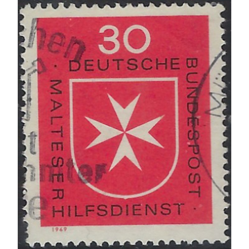Germany 1006 Used 1969 issue (ak8367)