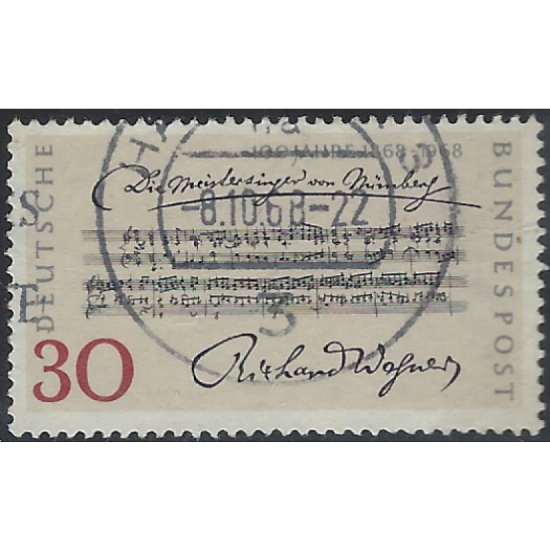 Germany 987 Used 1968 issue (ak8371)
