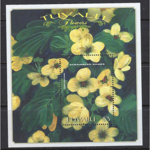 Tuvalu 812 MNH 1999 Flowers (ak8375)