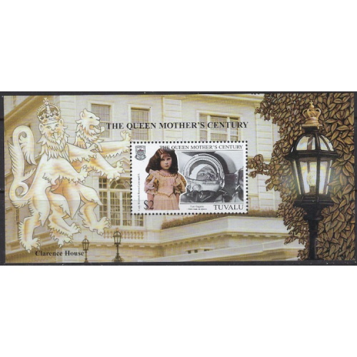 Tuvalu 809 MNH 1999 Queen Mother Birthday (ak8376)