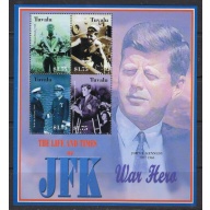 Tuvalu 908 MNH 2003 John F Kennedy (ak8381)