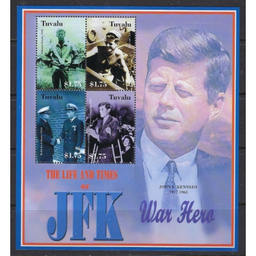 Tuvalu 908 MNH 2003 John F Kennedy (ak8381)