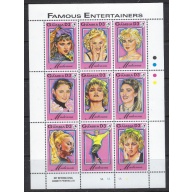 Gambia 1396 MNH 1993 Famous Entertainers (ak8385)