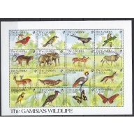 Gambia 1063 MNH 1991 The Gambia Wildlife (ak8386)