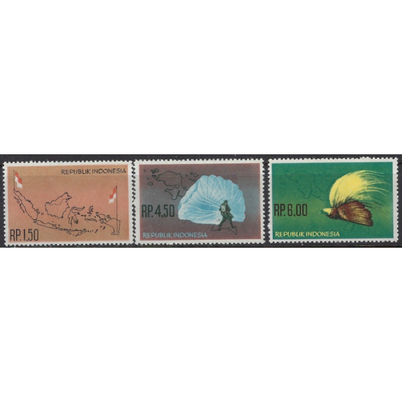 Indonesia 597-99 MNH 1963 set (ak8389)