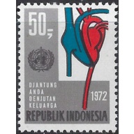 Indonesia 816 MLH 1972 World Health Day (ak8390)