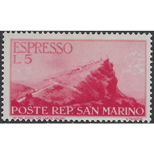 San Marino E14 MH 1945 issue (ak8394)