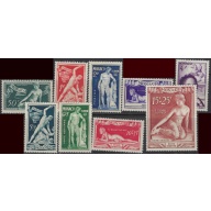 Monaco 209-13; CB11-14 MH 1948 set (ak8436)