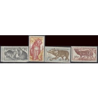 Czechoslovakia 933-37 MH 1959 Animals (ak8437)