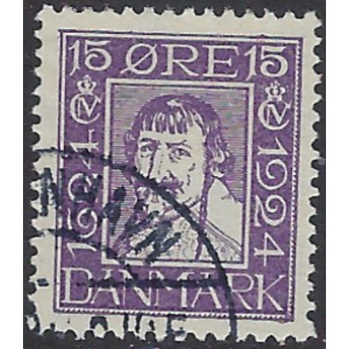 Denmark 169 Used 1924 issue (ak8445)