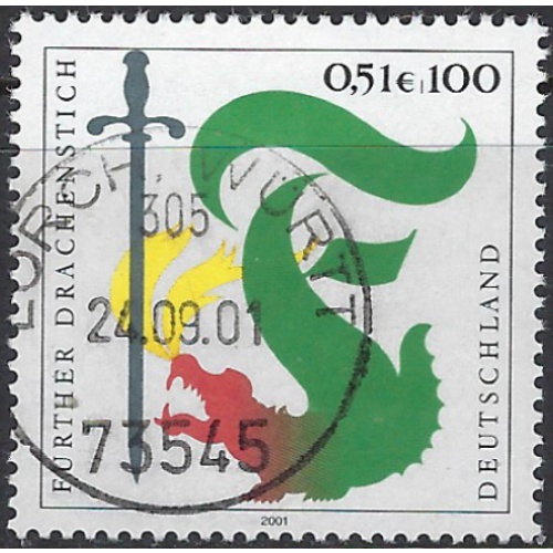 Germany 2134 Used 2001 issue (ak8457)