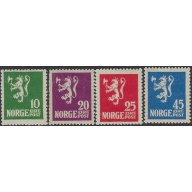 Norway 100-03 MH 1922-29 set (ak8466)