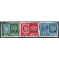 Norway 340-42 MLH 1955 set (ak8472)
