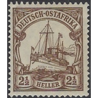 German East Africa 31 MH 1906 issue (ak8481)