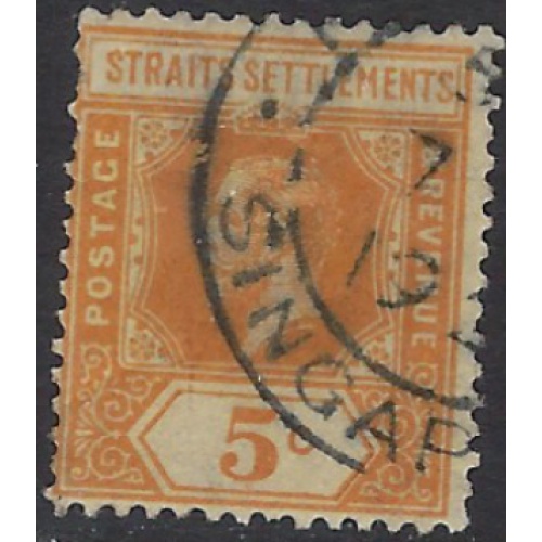 Straits Settlements 186 Used 1923 issue (ak8483)