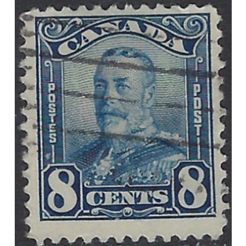 Canada 154 Used 1928 issue; penciled numbers on back (ak8493)