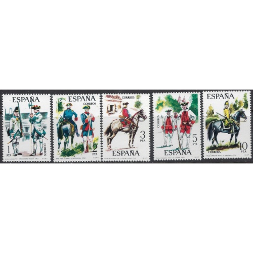 Spain 1869-73 MNH 1975 set (ak8497)