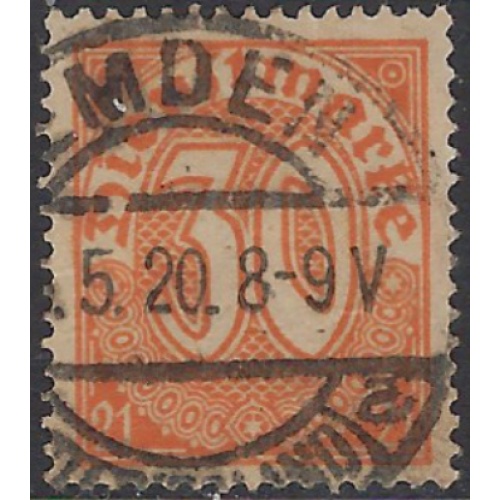 Germany O6 Used 1920 issue (ak8542)