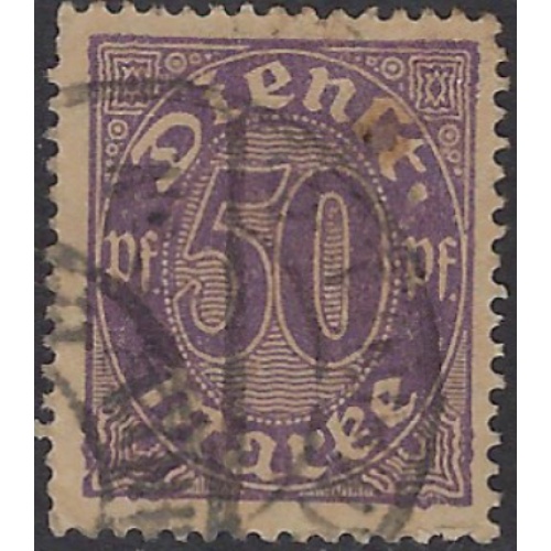 Germany O8 Used 1920 issue (ak8544)