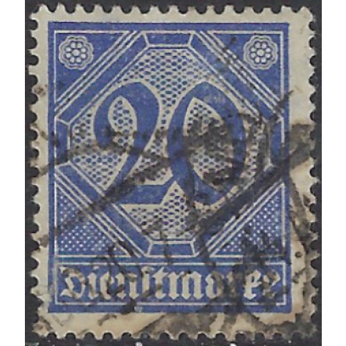 Germany O5 Used 1920 issue (ak8545)