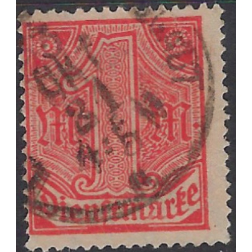 Germany O10 Used 1920 issue (ak8547)