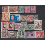 British Commonwealth #3 20 different Used and Unused (ak8554)