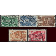 Belgium Q330/Q331/Q222-335 Used 1950-52 issues (ak8565)