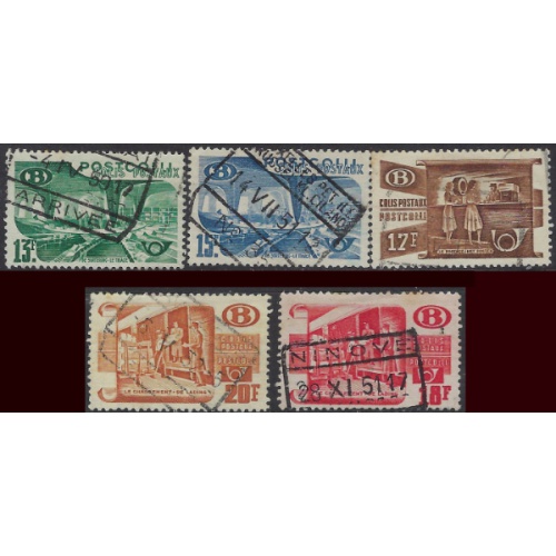 Belgium Q330/Q331/Q222-335 Used 1950-52 issues (ak8565)