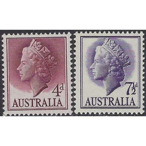 Australia 294; 297 MNH 1957 issues (ak8570)