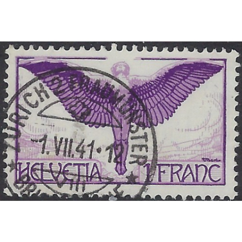 Switzerland C12 Used 1924 issue (ak8584)
