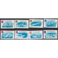Romania 1478-85 MNH 1962 Boats (ak8604)