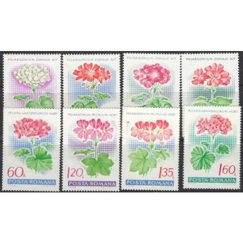 Romania 2019-26 MNH 1968 Flowers (ak8606)